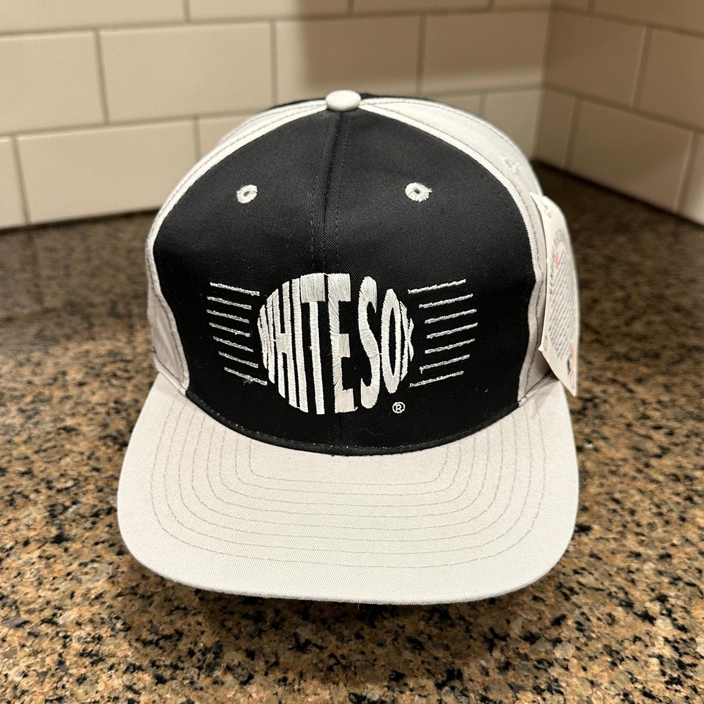 Vtg 90s Chicago White Sox Annco Snapback MLB Deadstock New